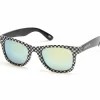 Checkered Wayfarer Sunglasses