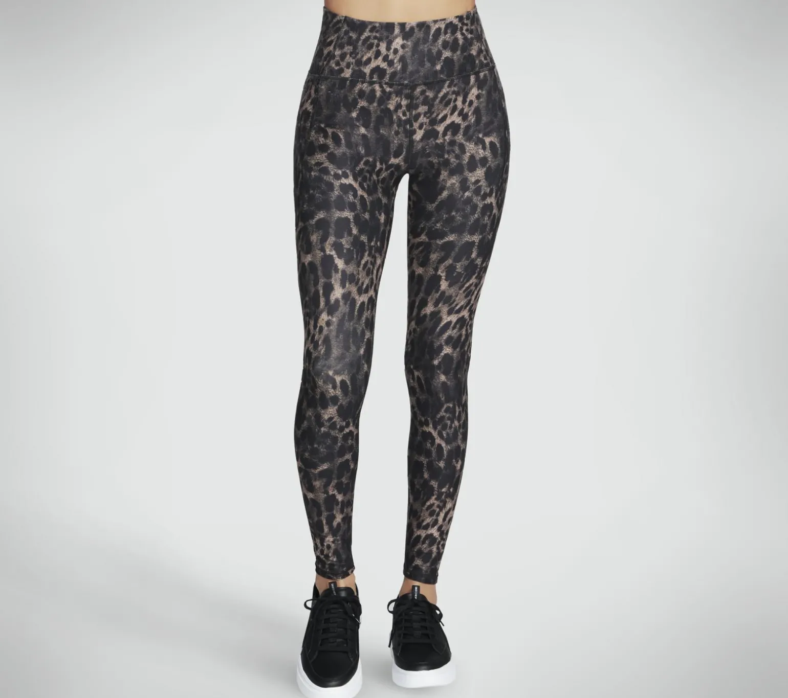 Diamond Brushed Cheetah High Waisted Legging