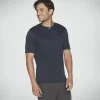 GOKNIT Pique Short Sleeve Henley