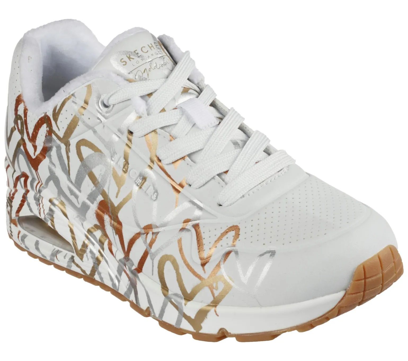 Skechers X JGoldcrown: Uno - Metallic Love